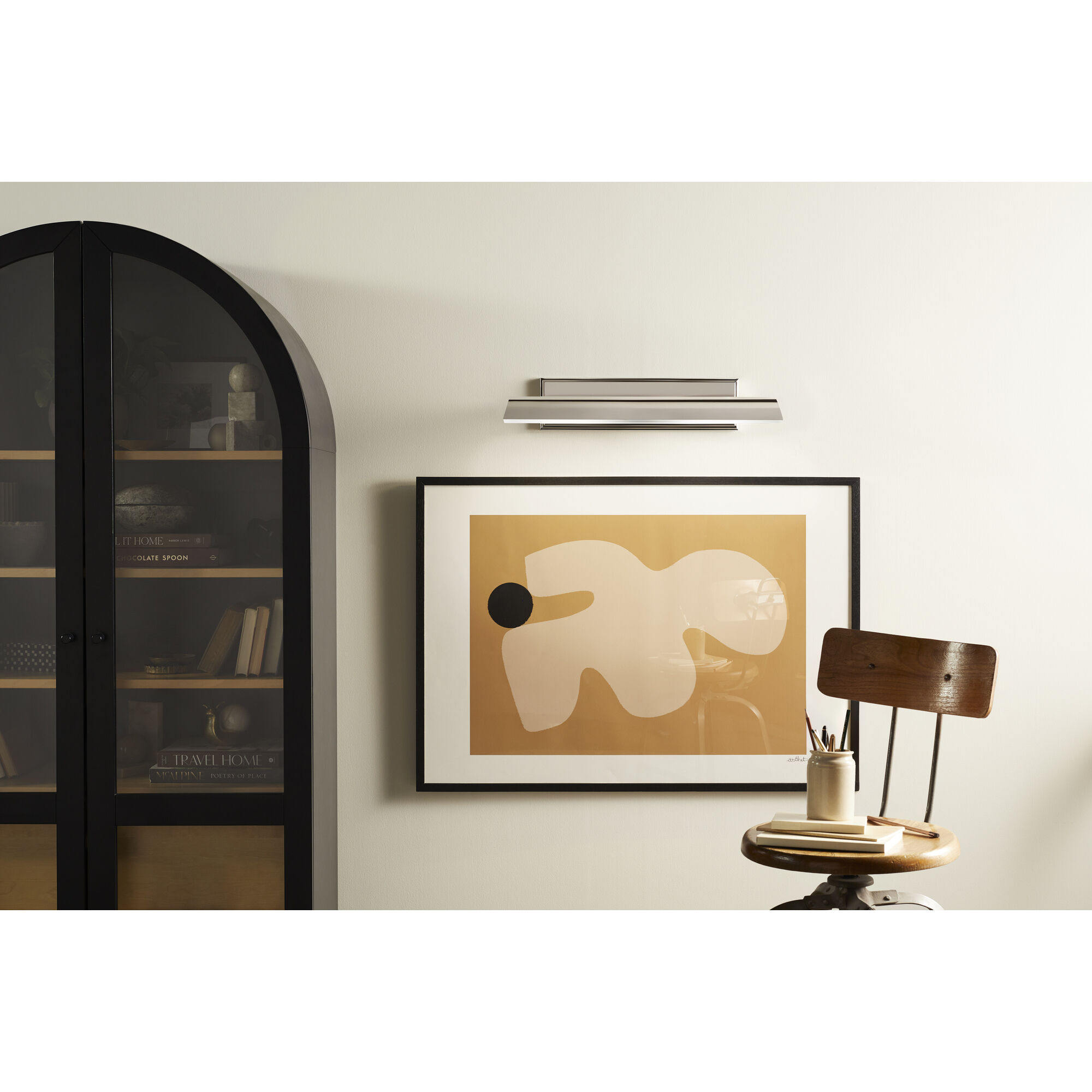 Carston 26 watt 24.25 inch Polished Nickel Picture Light Wall Light